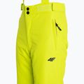 Pantaloni de schi pentru copii 4F galben HJZ22-JSPMN001 5
