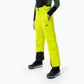 Pantaloni de schi pentru copii 4F galben HJZ22-JSPMN001