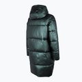 Jachetă în puf pentru femei 4F verde H4Z22-KUDP011 11