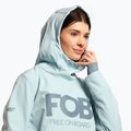 Jachetă de snowboard pentru femei 4F SFD001F softshell albastru deschis H4Z22-SFD001F 4