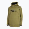 Jachetă de snowboard pentru bărbați 4F kaki H4Z22-SFM001F 9