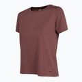 Tricou de antrenament pentru femei 4F H4Z22-TSDF010 burgundy 3