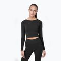Top de yoga pentru femei 4F H4Z22-TSDL019 negru