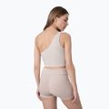 Top de yoga pentru femei 4F H4Z22-TSD033 bej 2