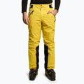 Pantaloni de schi pentru bărbați 4F galben H4Z22-SPMN006