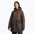 Jachetă de snowboard pentru femei 4F maro H4Z22-KUDS002