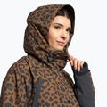 Jachetă de snowboard pentru femei 4F maro H4Z22-KUDS002 4
