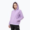 Hanorac 4F fleece pentru femei mov H4Z22-PLD013