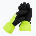 Mănuși de schi pentru copii 4F verde-negru 4FJAW22AFGLM038