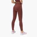 Jambiere de antrenament fără cusături pentru femei STRONG POINT Shape & Comfort Push Up maro 1119 3