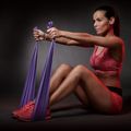 Bandă de rezistență Body Sculpture Bb 102Nc pink/purple/blue 5