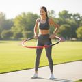 Hula hoop cu proeminențe Body Sculpture Bb 6412 grey/red 6