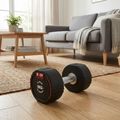 Ganteră cauciucată Body Sculpture TPU BW 133 12 kg black 9