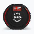 Ganteră cauciucată Body Sculpture TPU BW 133 14 kg black 4