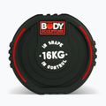 Ganteră cauciucată Body Sculpture TPU BW 133 16 kg black 4