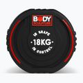 Ganteră cauciucată Body Sculpture TPU BW 133 18 kg black 4