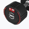 Ganteră cauciucată Body Sculpture TPU BW 133 18 kg black 5