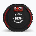 Ganteră cauciucată Body Sculpture TPU BW 133 6 kg black 4