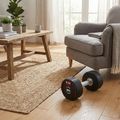 Ganteră cauciucată Body Sculpture TPU BW 133 6 kg black 9