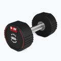 Ganteră cauciucată Body Sculpture TPU BW 133 8 kg black