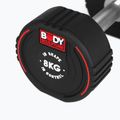Ganteră cauciucată Body Sculpture TPU BW 133 8 kg black 5