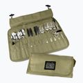 Set de tacâmuri OFFLANDER Camping Cutlery Set with Case green 2