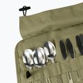 Set de tacâmuri OFFLANDER Camping Cutlery Set with Case green 5