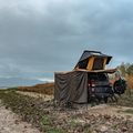 Cabină de duș pentru drumeții Offlander Do Markizy black 12