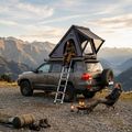 Cort de acoperiș 2-persoane OFFLANDER Triangle Slim Wolf black 10
