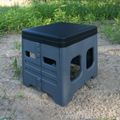 Toaletă turistică OFFLANDER Portable Folding Camping Toilet black 4