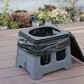 Toaletă turistică OFFLANDER Portable Folding Camping Toilet black 5
