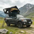 Cort de acoperiș 3-persoane OFFLANDER Fold E 150 brown/black 9