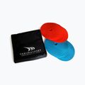 Yakimasport markere de teren plat 12 buc roșu/albastru 100384