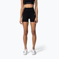 Pantaloni scurți fără cusături Carpatree Seamless pentru femei Model One negru SSOC-C