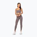 Colanți de antrenament pentru femei  Carpatree Allure Seamless brown melange (pepper corn) 2