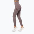 Colanți de antrenament pentru femei  Carpatree Allure Seamless brown melange (pepper corn) 4