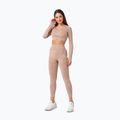 Longsleeve de antrenament pentru femei Carpatree Yasmine Seamless beige stone wash 2