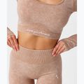 Longsleeve de antrenament pentru femei Carpatree Yasmine Seamless beige stone wash 4