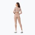 Colanți de antrenament pentru femei  Carpatree Yasmine Seamless beige stone wash 4