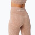 Colanți de antrenament pentru femei  Carpatree Yasmine Seamless beige stone wash 7