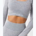 Longsleeve de antrenament pentru femei Carpatree Yasmine Seamless blue stone wash 4
