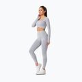 Colanți de antrenament pentru femei  Carpatree Yasmine Seamless blue stone wash 2