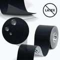 Bandă kinesiologică DrTape Kinesiology Tape black 3