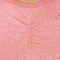Top de antrenament pentru femei cu mânecă lungă MITARE Push Up Max Crop Top roz K084 4