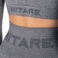 Top de antrenament pentru femei cu mânecă lungă MITARE Push Up Max Crop Top gri închis K084 7