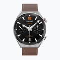 Ceas Watchmark Maverick argintiu/maroniu 3