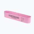 Set de benzi de antrenament FORCEBAND Mini Band 5 szt. + E-BOOK pink 4