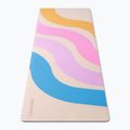 Covoraș de yoga/fitness FORCEBAND Wave 4 mm multicolor 2