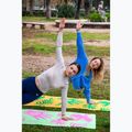 Covoraș de yoga/fitness FORCEBAND Energy Yellow 4 mm green/yellow 5