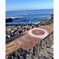 Saltea de yoga FORCEBAND Mocha microfiber + eco rubber 5 mm mocha 2